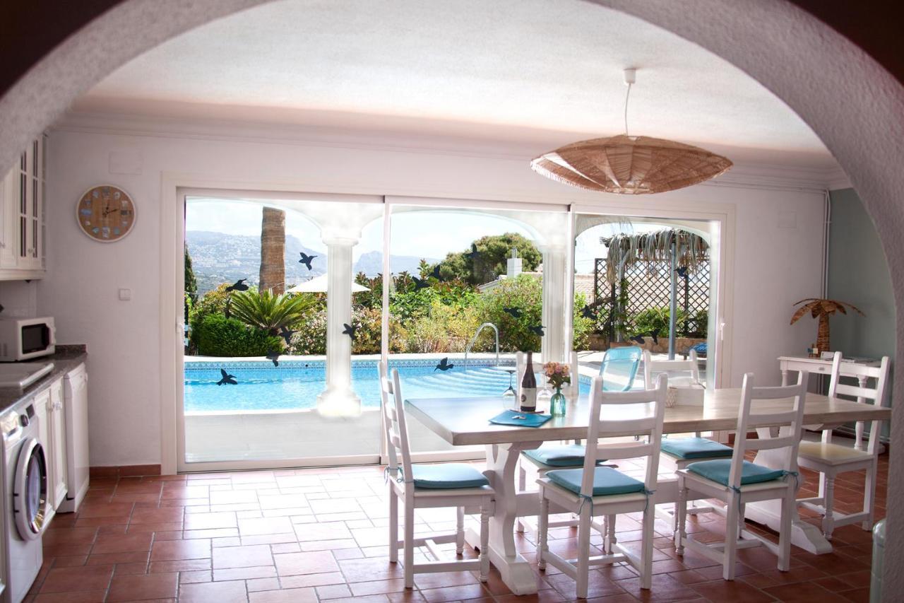 Villa Las Palmeras With Private Pool And Garden Altea Exterior photo